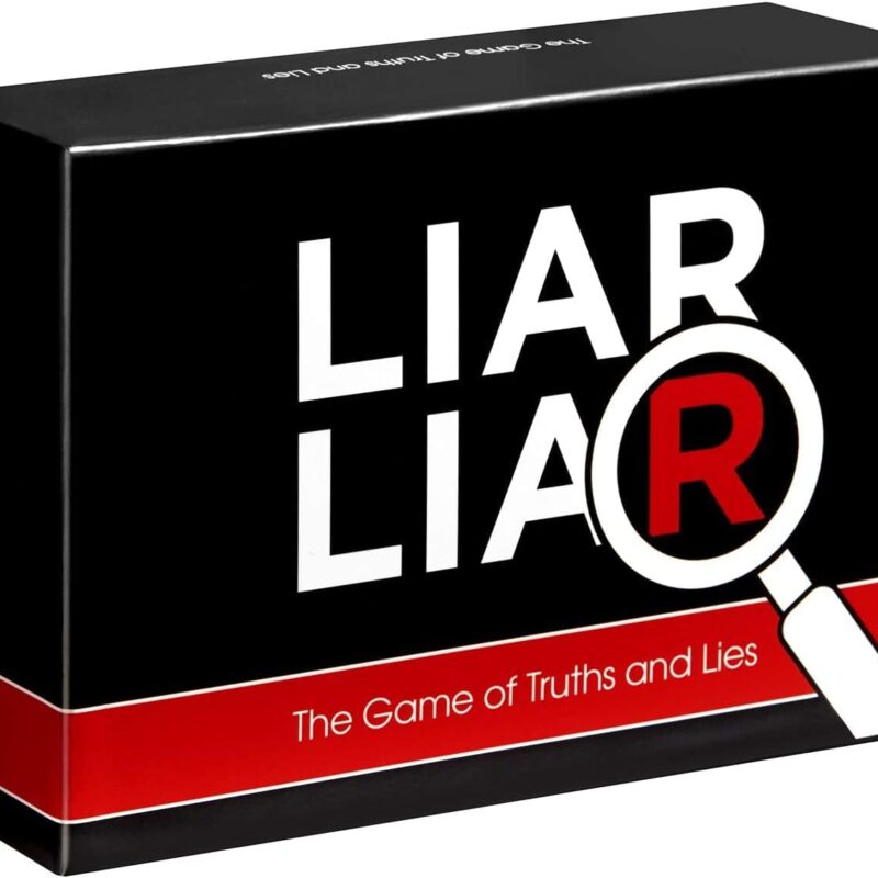 LIAR LIAR - The Game of Truths and Lies - Family Friendly Card Game for All Ages
